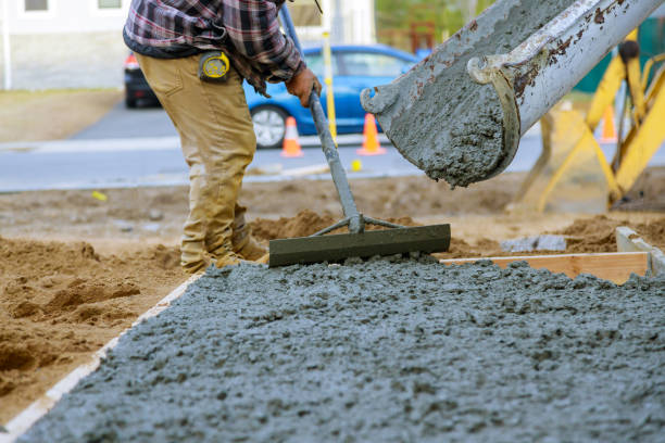 Best Concrete Walkway Installation  in Carnegie, OK
